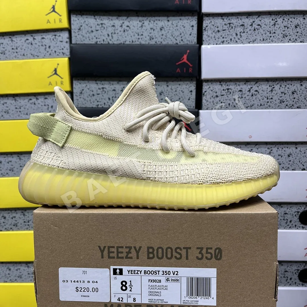 아디다스 [XQ] 이지 부스트 350 V2 FX9028 200788 Adidas Yeezy Boost 350 V2 Flax