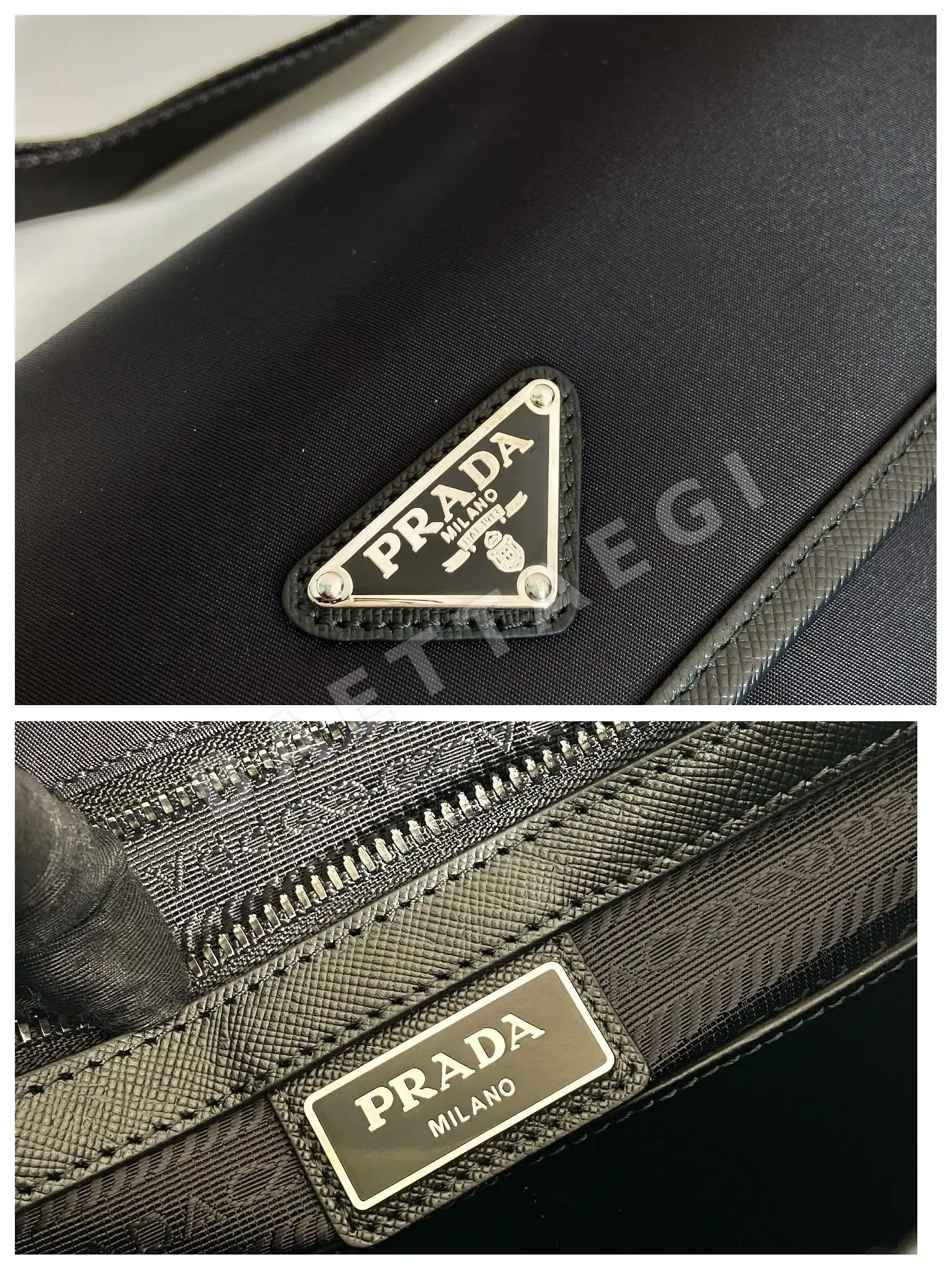 프라다 사피아노 트리밍 나일론 메신저백 2VD769 상세 이미지 9
