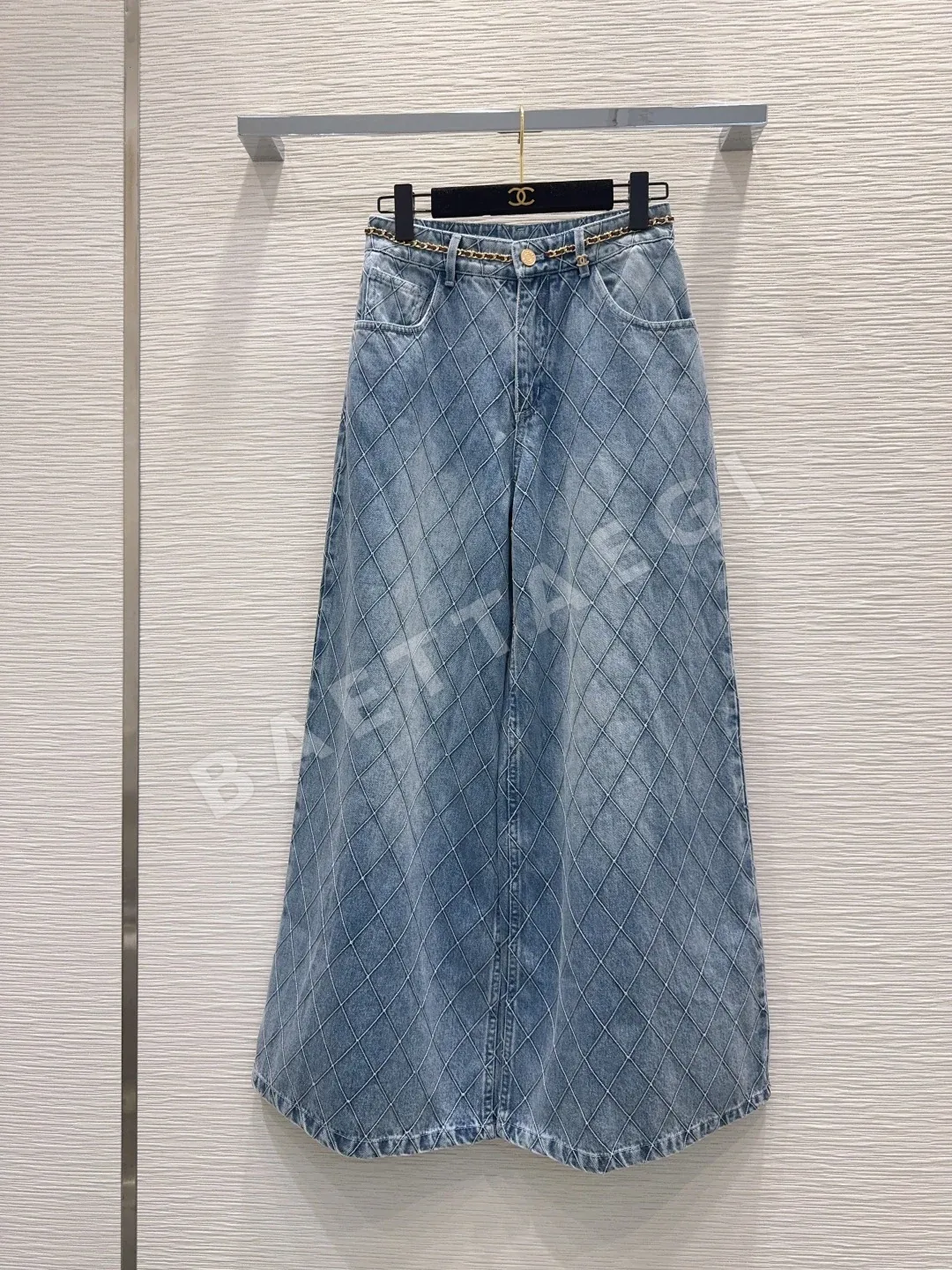 샤넬 여성 데님 스커트