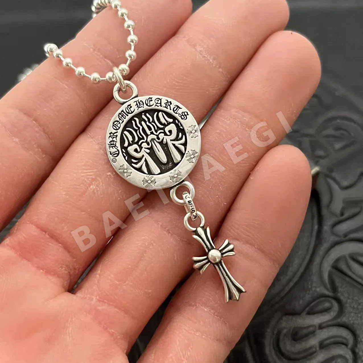 크롬하츠 크로미 하트 마돈나 소드 목걸이 CX055 상세 이미지 5