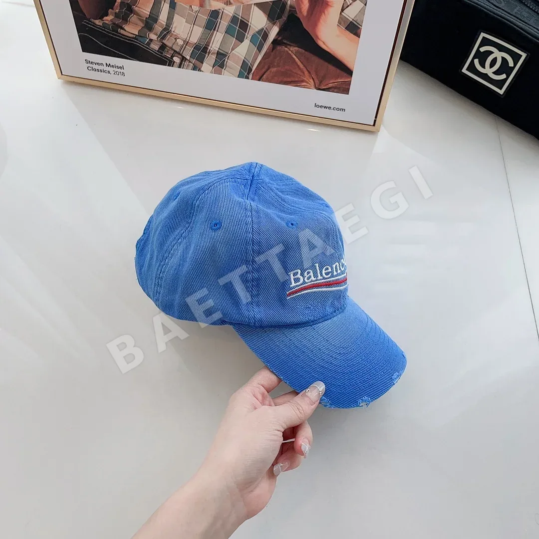 발렌시아가 워시 데미지 베이스볼 캡 상세 이미지 5