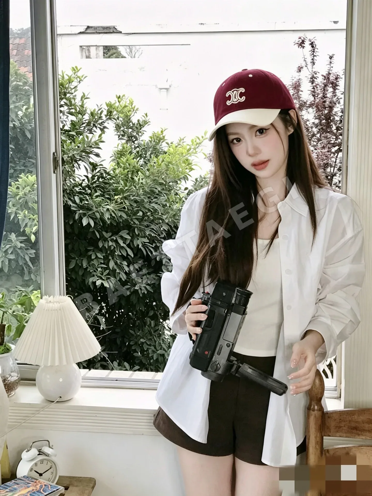 셀린느 레터 자수 야구모자 84183