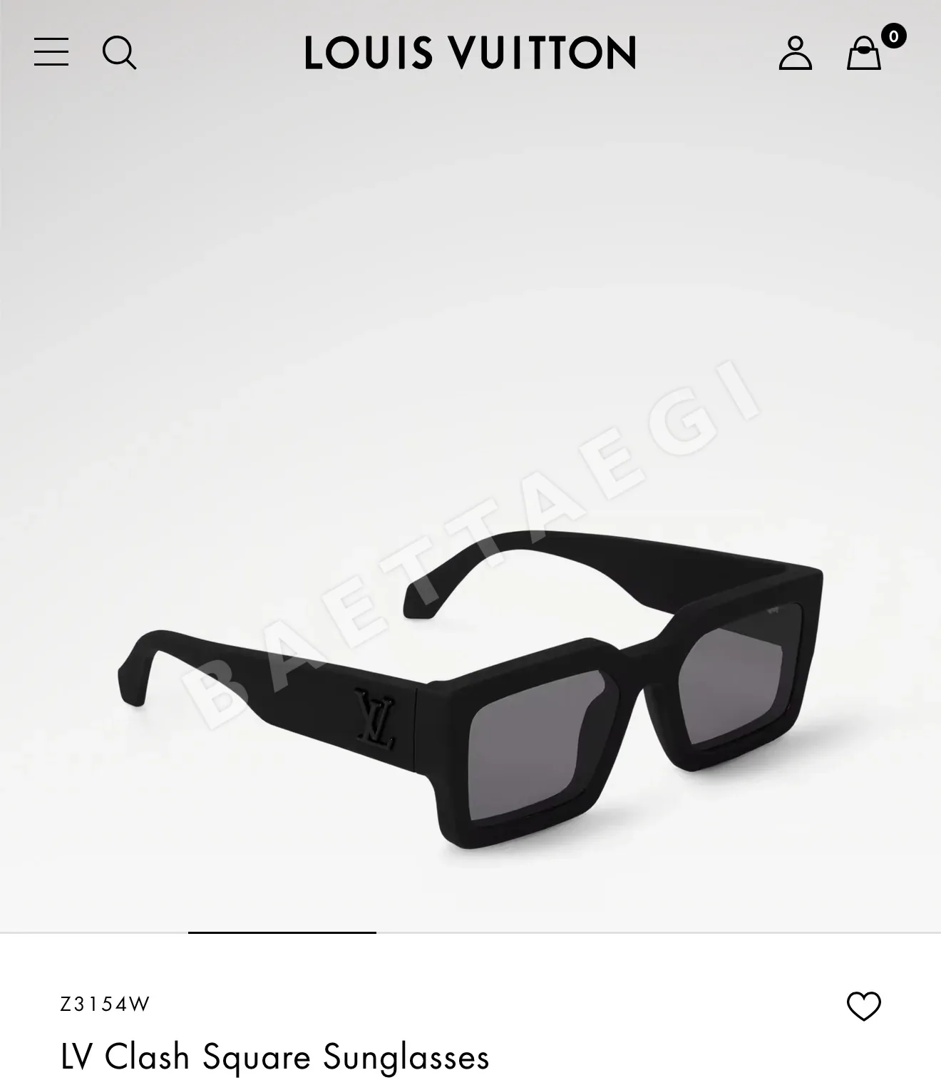 루이비통 LClash 스퀘어 선글라스 상세 이미지 2
