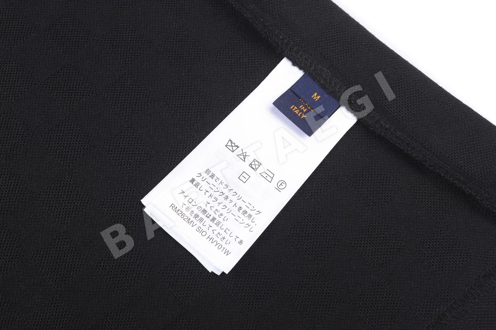 루이비통 부케 자수 로고 남성 반팔 티셔츠 상세 이미지 9