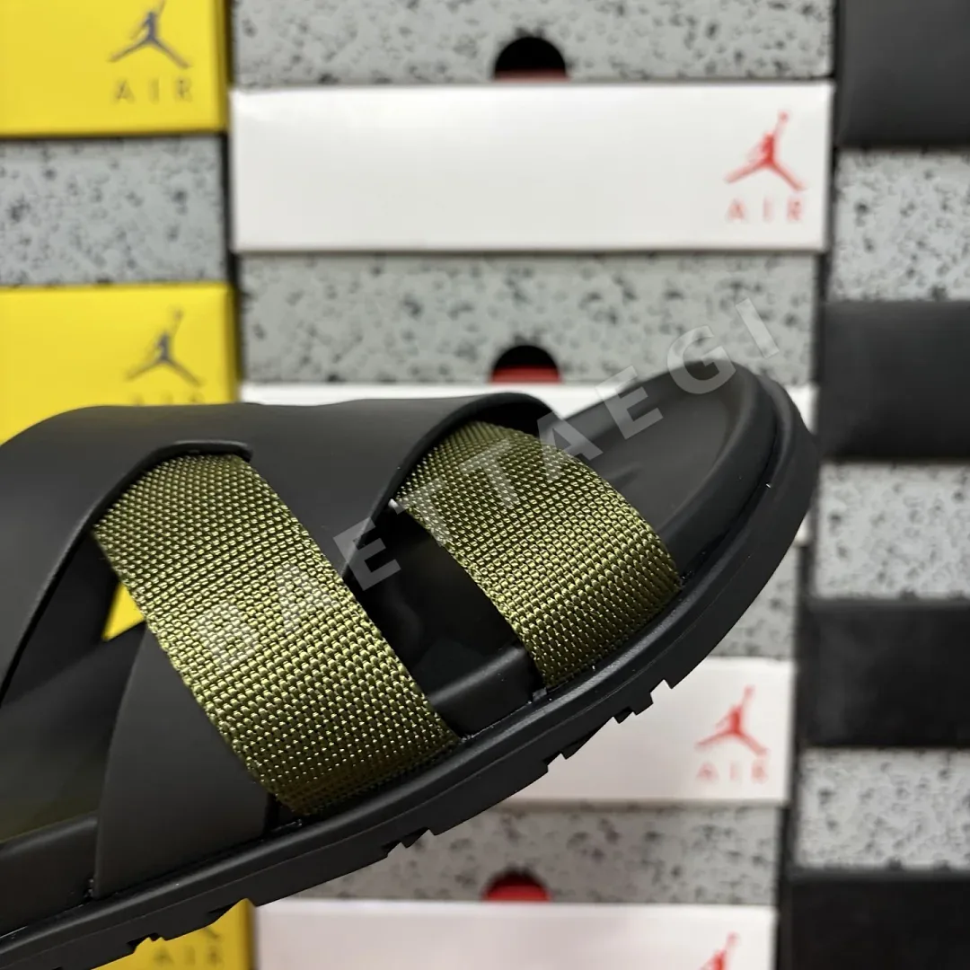 에르메스 [YX] 블랙 그린 205761 Hermes Chypre Sandal 상세 이미지 2
