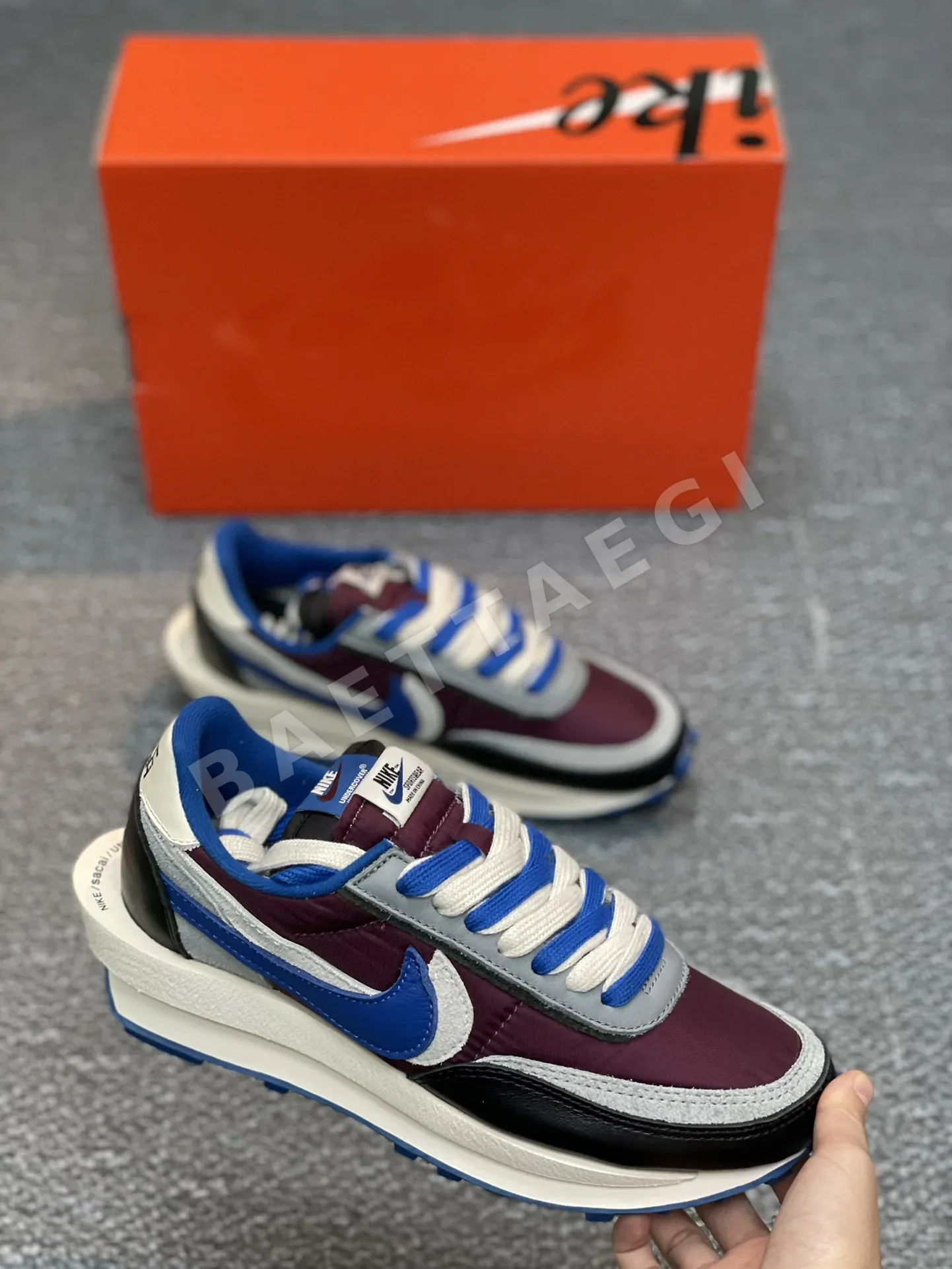 나이키에어맥스 Sacai 메시 갑피 에어맥스 신발 상세 이미지 2