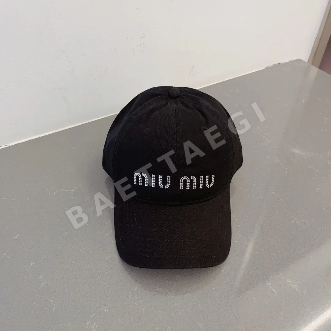 미우미우 워싱 면 UV 차단 야구모자 상세 이미지 6