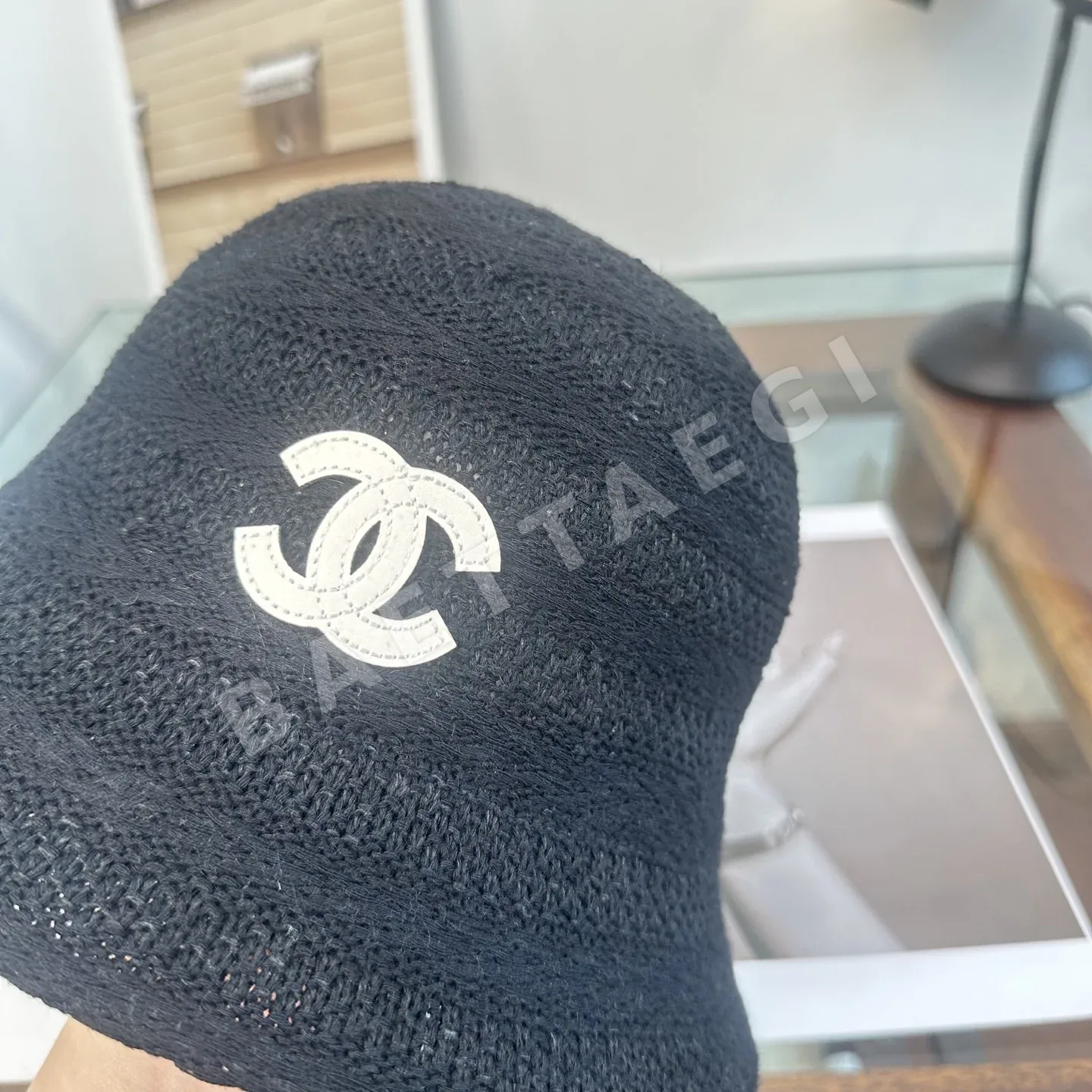 샤넬 심플 버킷햇 모자 상세 이미지 7