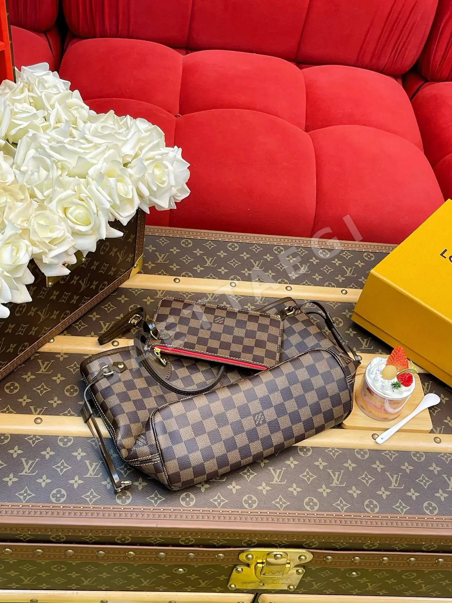 루이비통 네버풀 스몰 토트백 N41359 상세 이미지 7