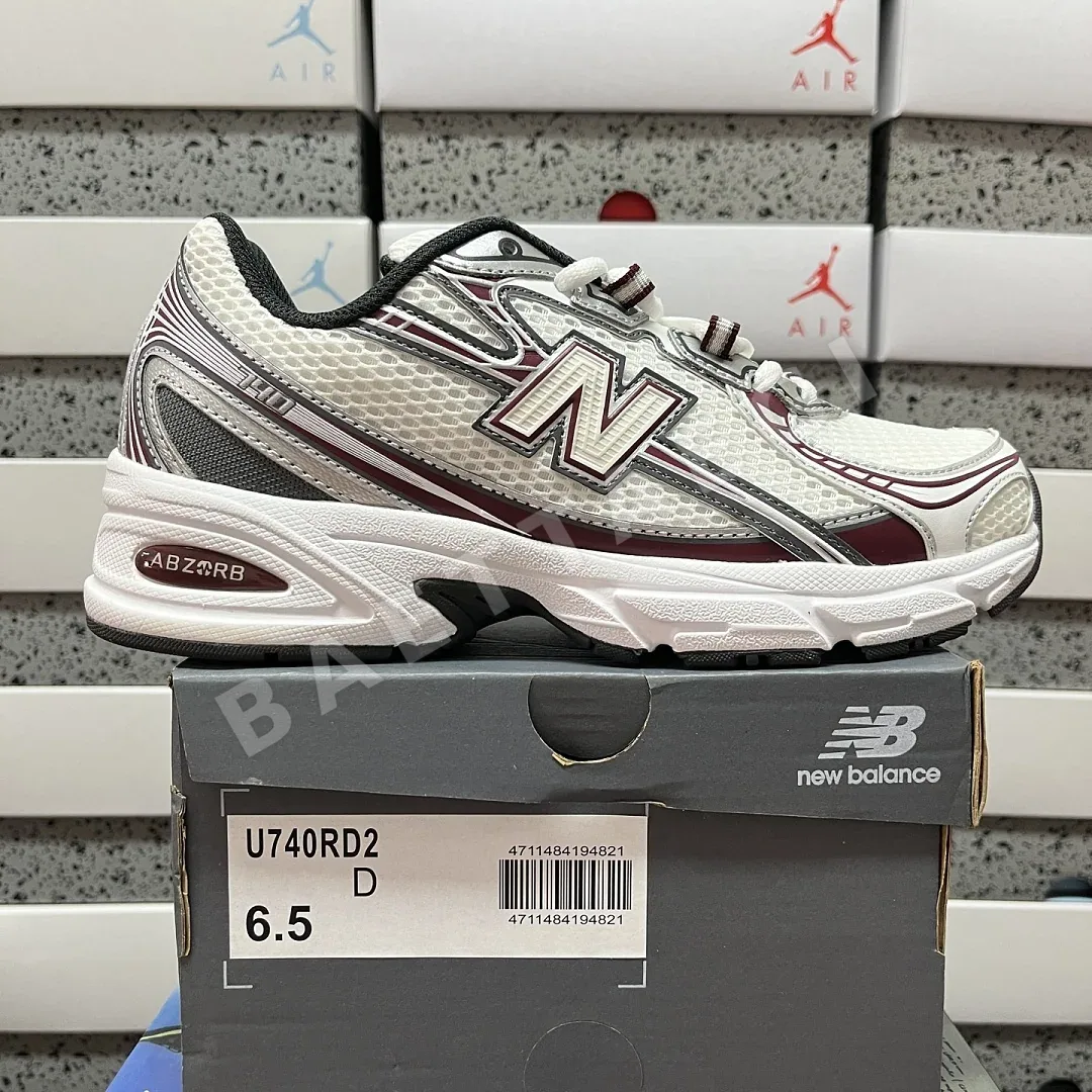 뉴발란스 [XY] 740v2 U740RD2 202053 New Balance 740v2 Mercury Red Castlerock 상세 이미지 1