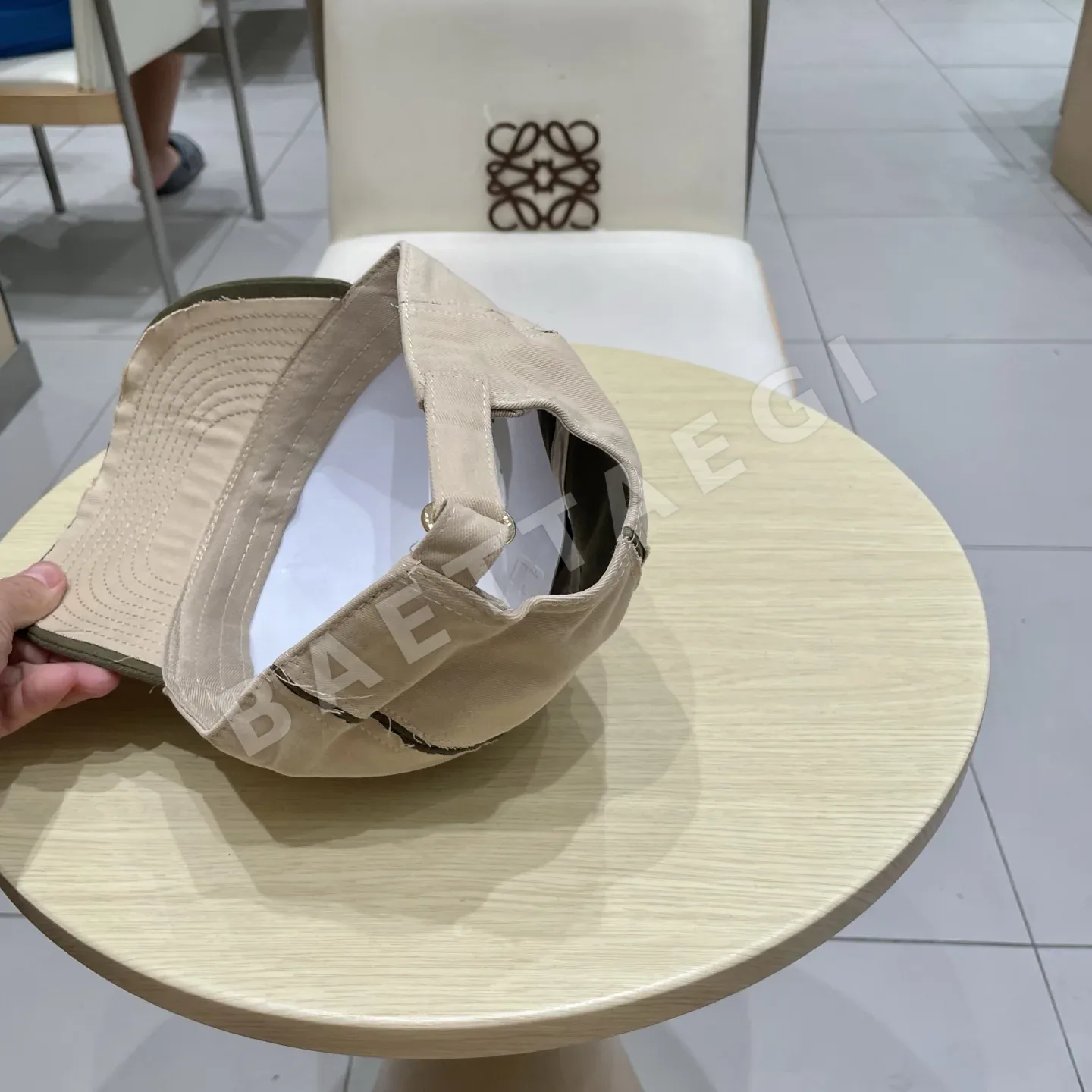 미우미우 자수 베이스볼 모자 상세 이미지 9