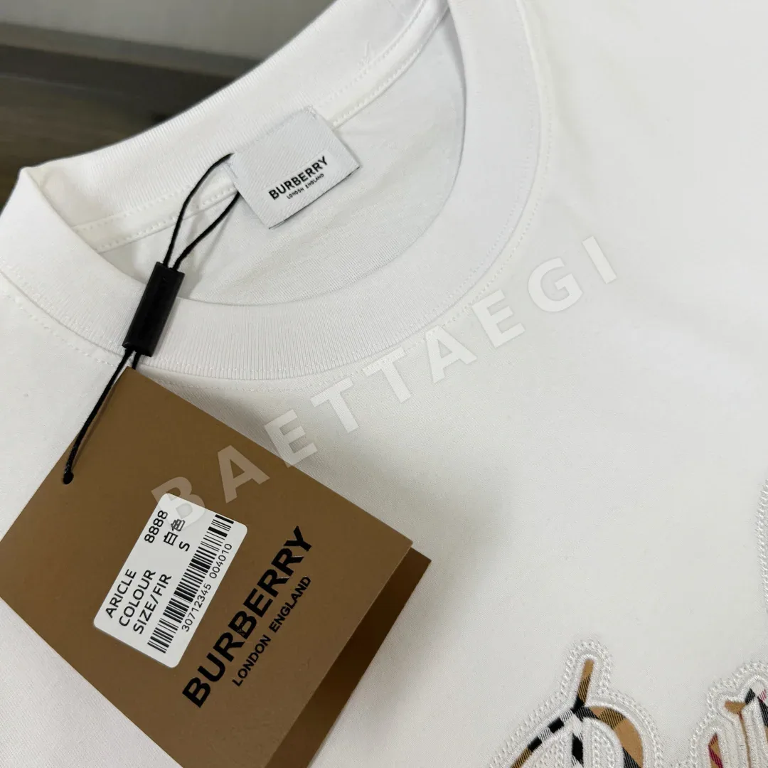 버버리 남여공용 반팔 티셔츠 상세 이미지 4