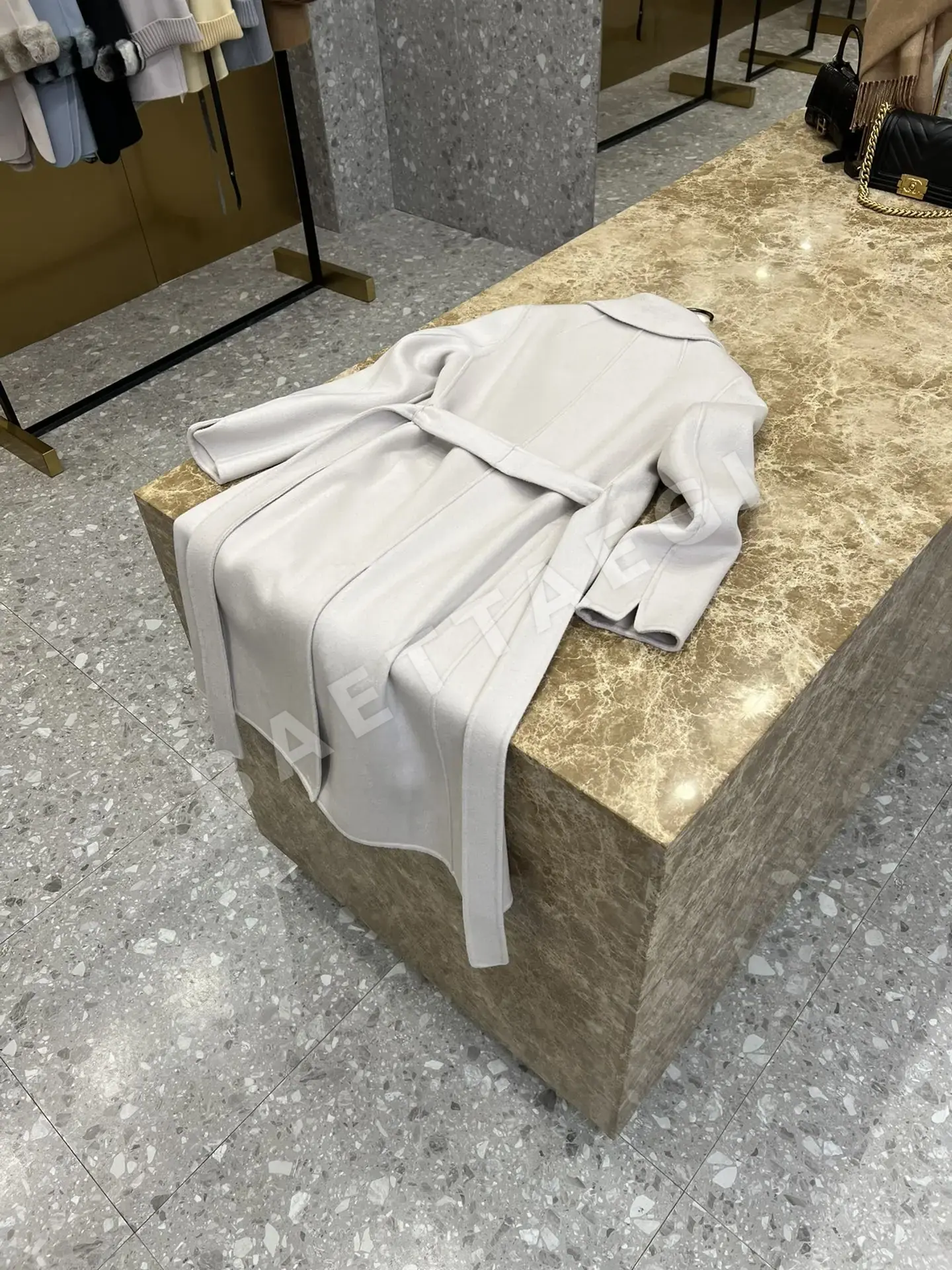 막스마라 폴린 글레이셔 여성 롱 코트 자켓 상세 이미지 2
