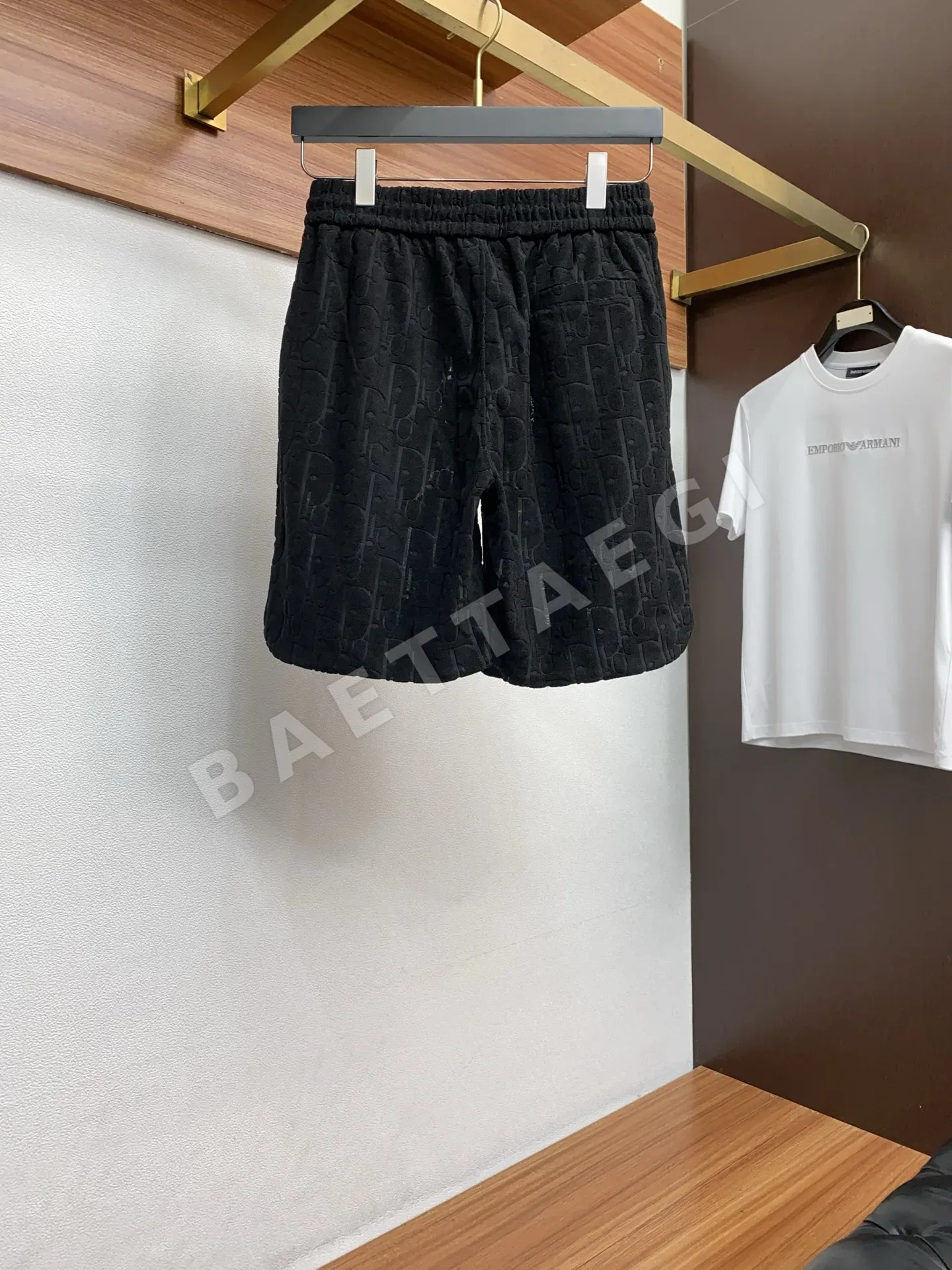디올 퓨어 코튼 크루넥 남성 반팔 티셔츠 상세 이미지 7