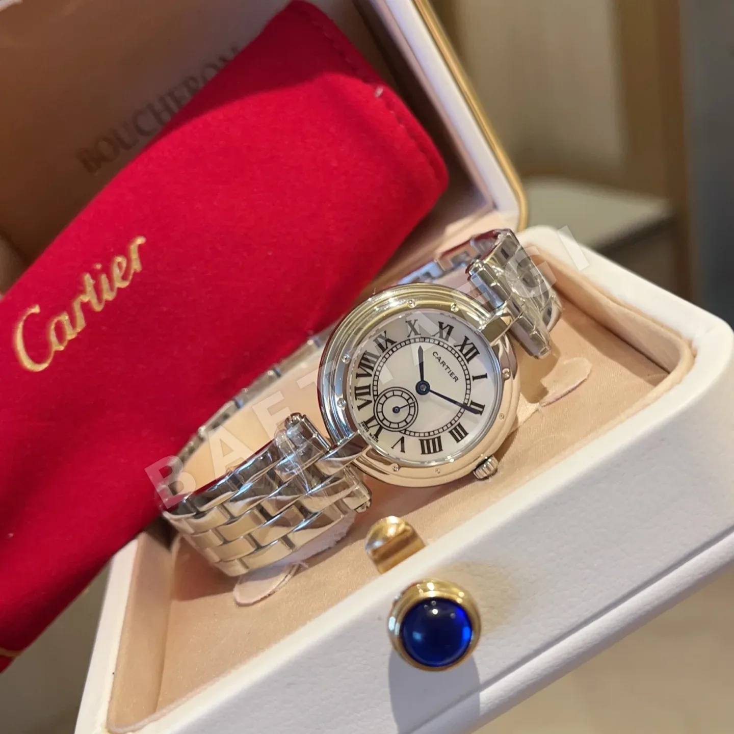 까르띠에 시계 사파이어 글라스 레플리카 42823 Cartier 상세 이미지 2