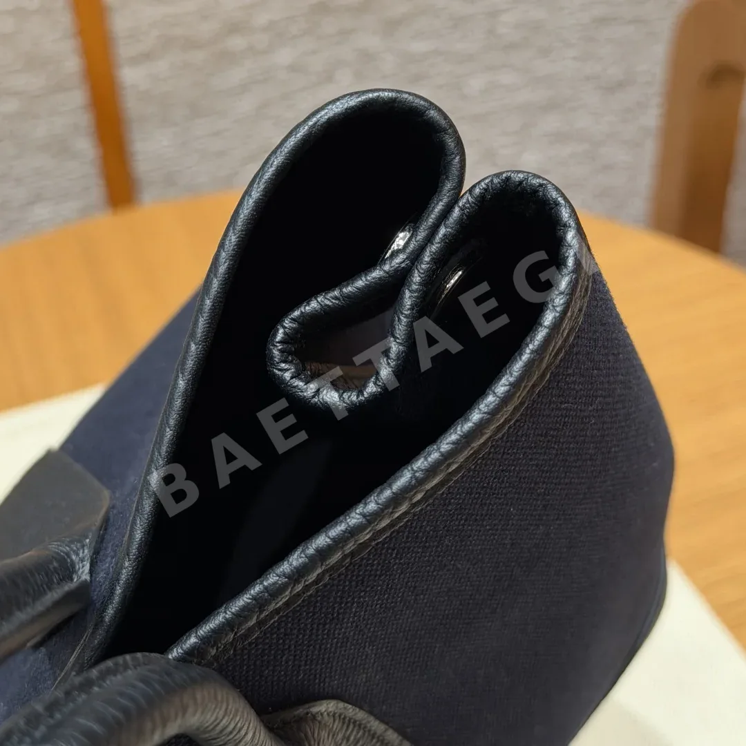 에르메스 가든파티 캔버스 가죽 지갑 상세 이미지 7