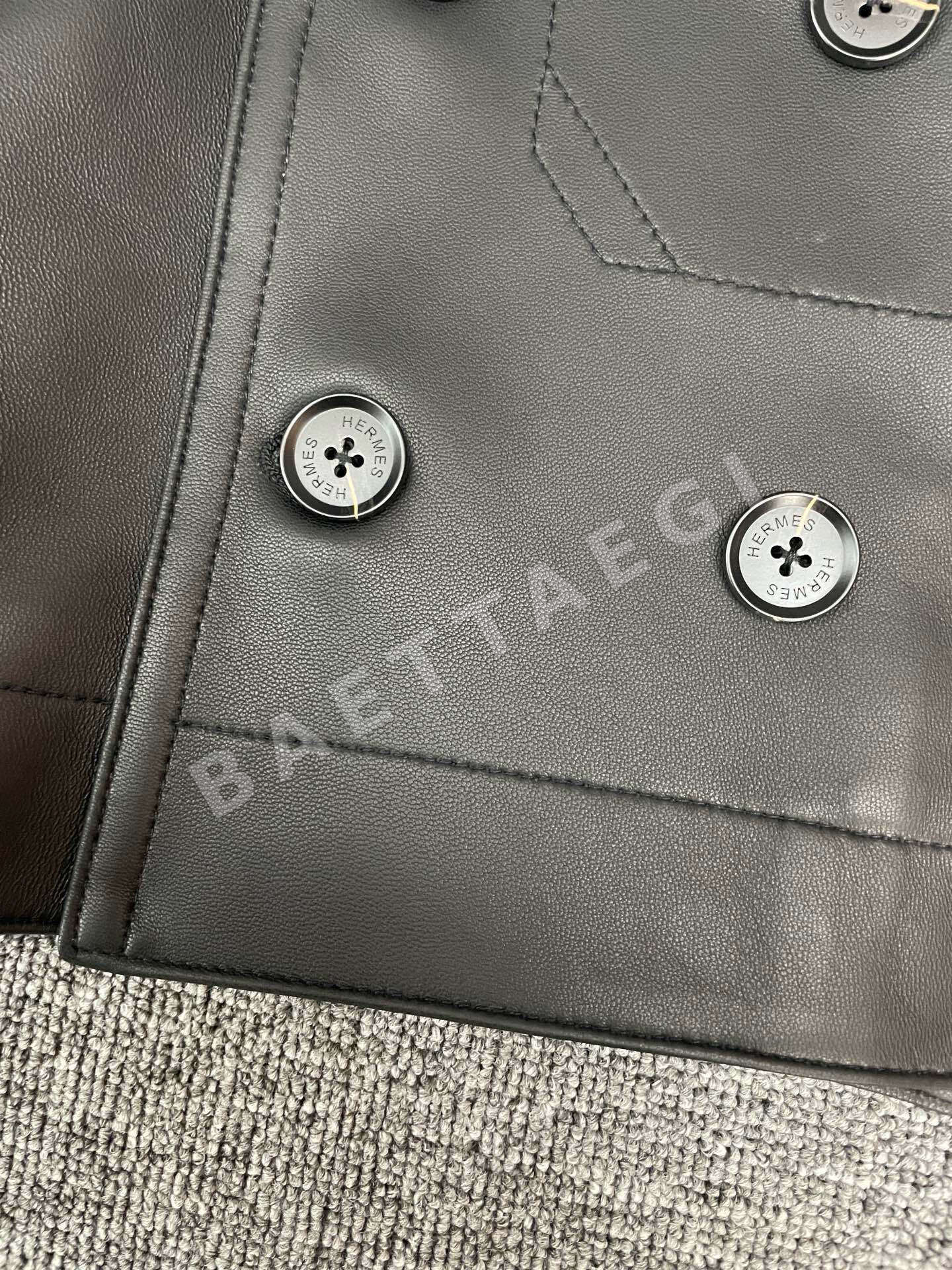 에르메스 램스킨 남성 자켓 상세 이미지 5