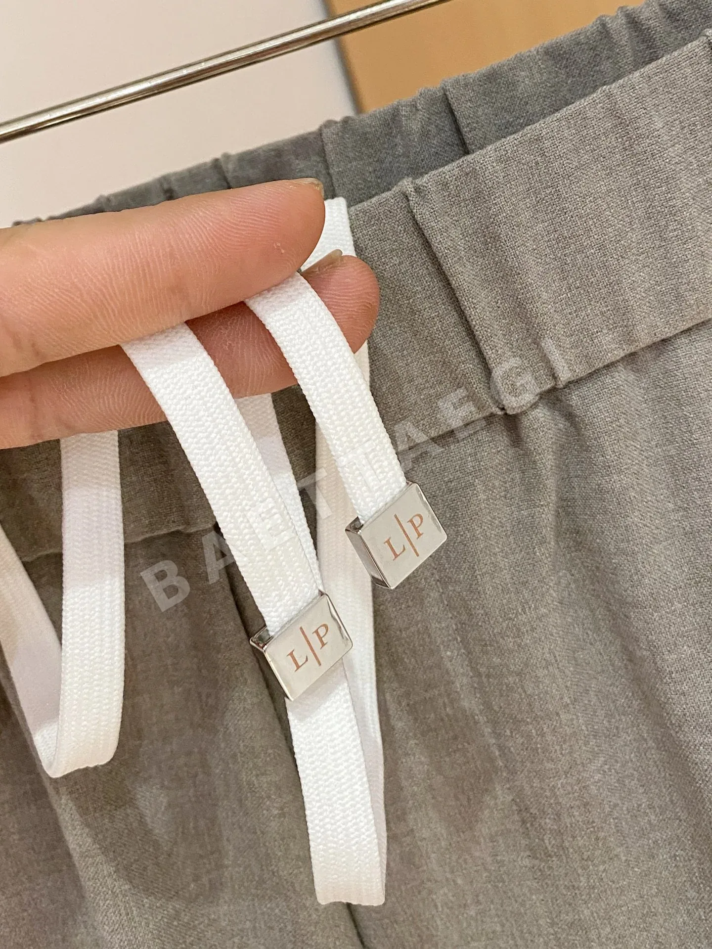 로로피아나 울 혼방 남성 바지 상세 이미지 6