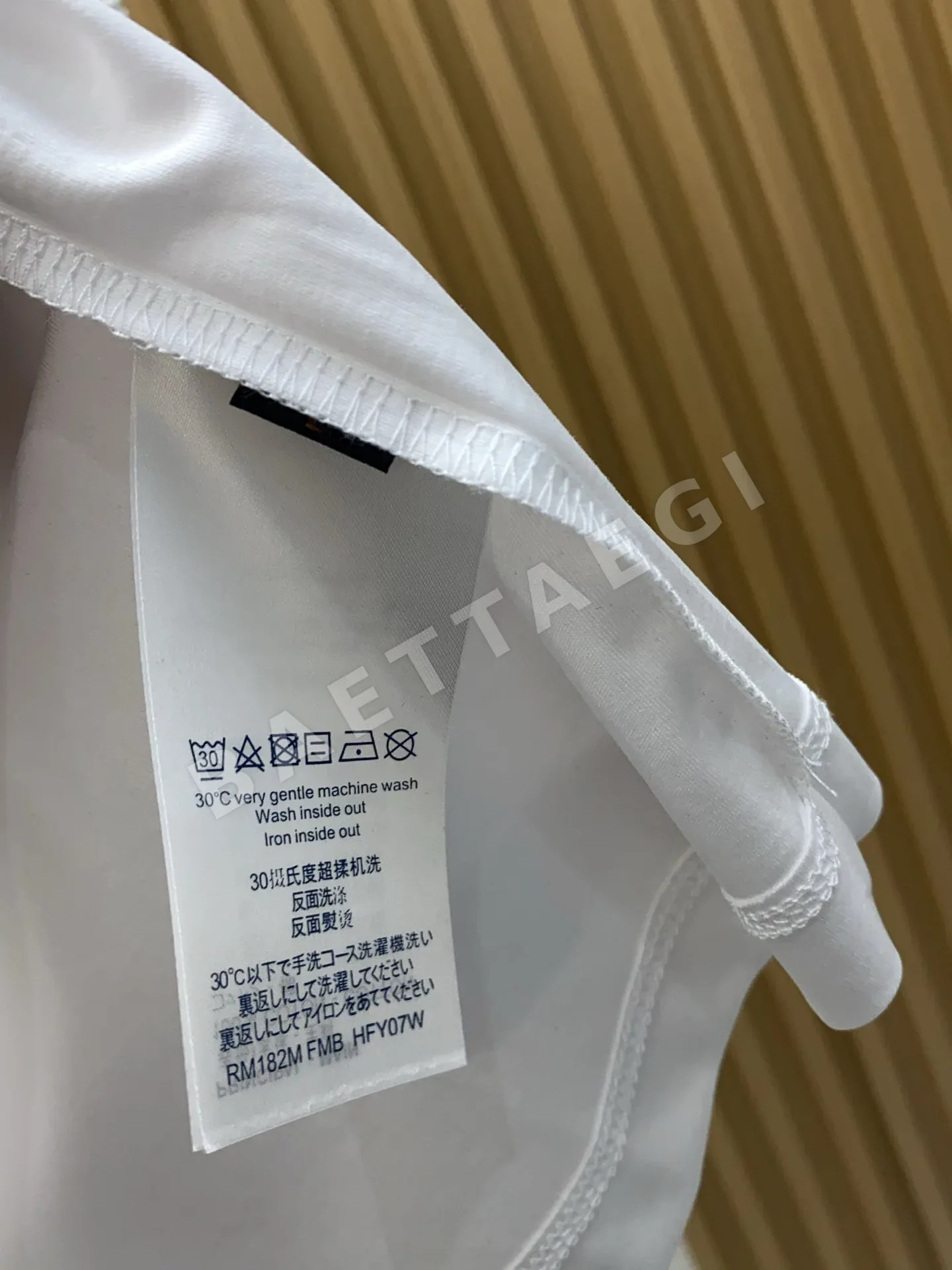 루이비통 머서라이즈드 코튼 반팔 티셔츠 P230 상세 이미지 7