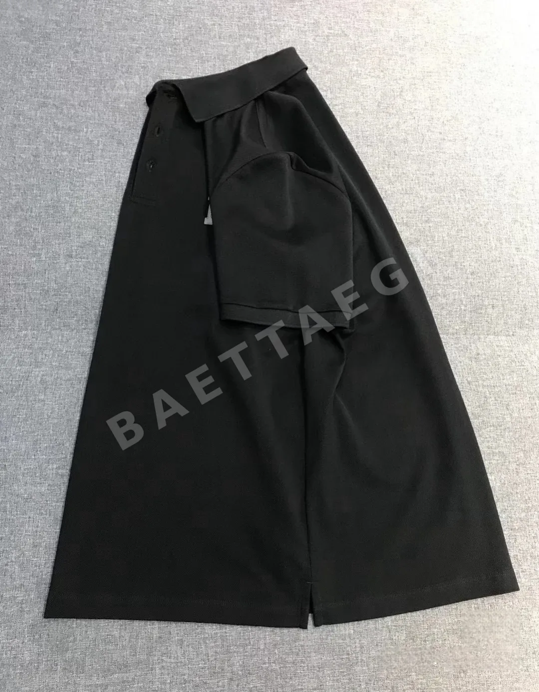 에르메스 자수 로고 남성 반팔 티셔츠 상세 이미지 3