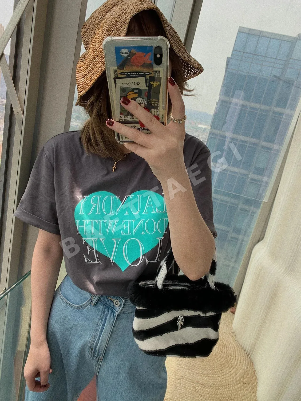 크롬하츠 리틀소드 포니헤어 핸드백 상세 이미지 11