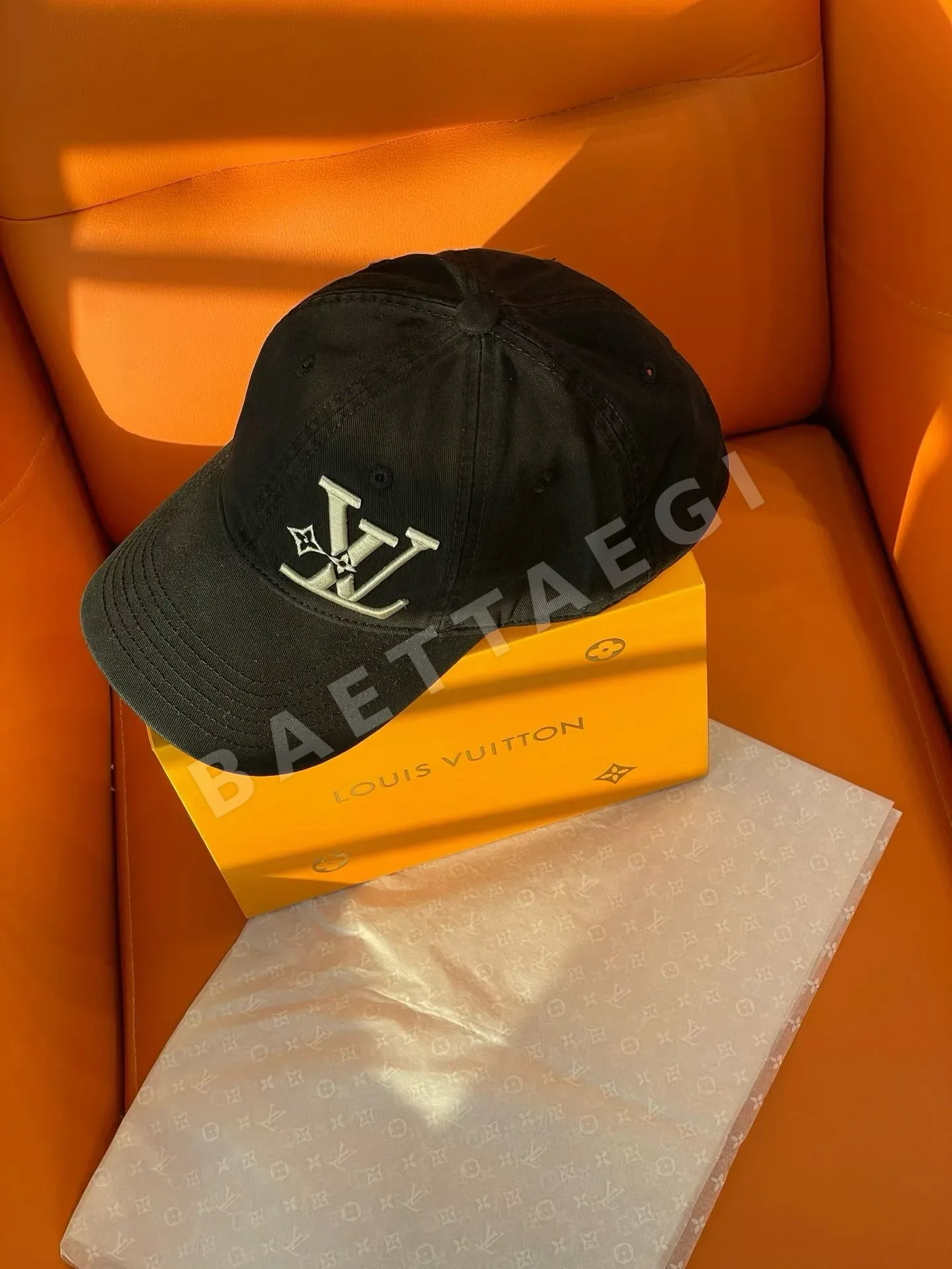 루이비통 3D 자수 LV 로고 야구모자 상세 이미지 4