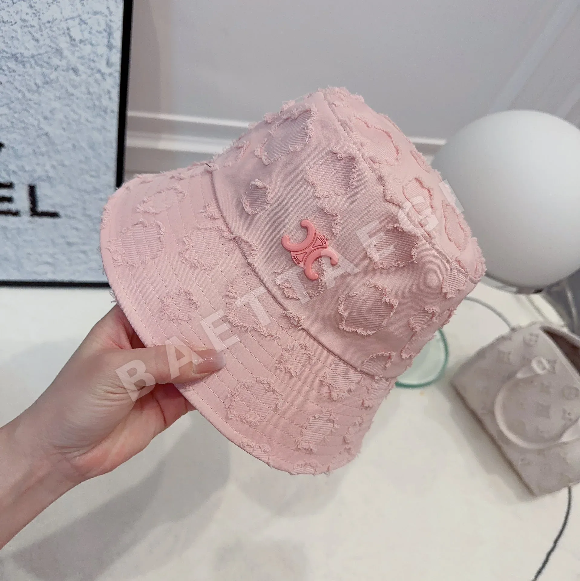 셀린느 자카드 서머 버킷햇 상세 이미지 6