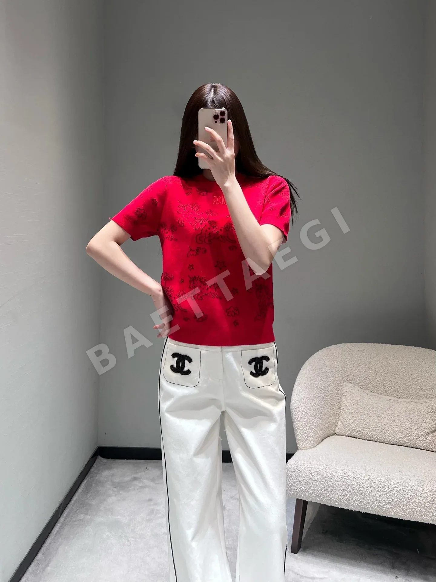 디올 여성 반팔 상세 이미지 7