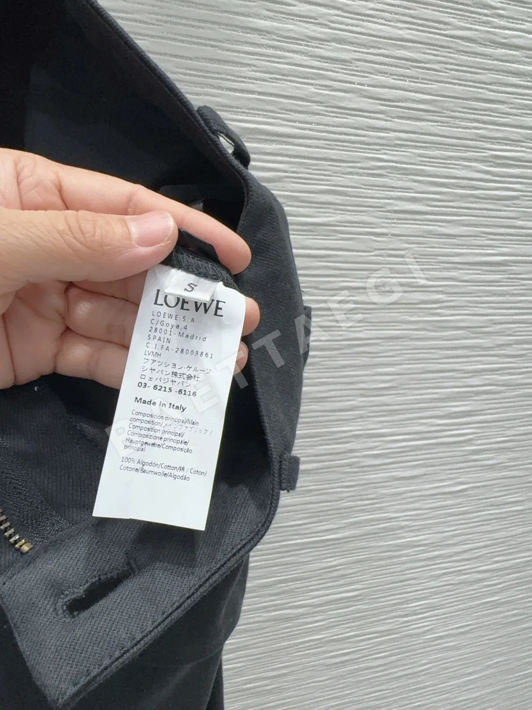 로에베 와이드 레그 여성 바지 상세 이미지 9