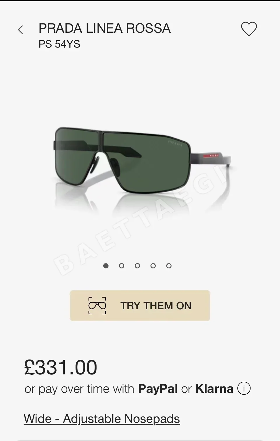 프라다 선글라스 74473 Prada Sunglasses