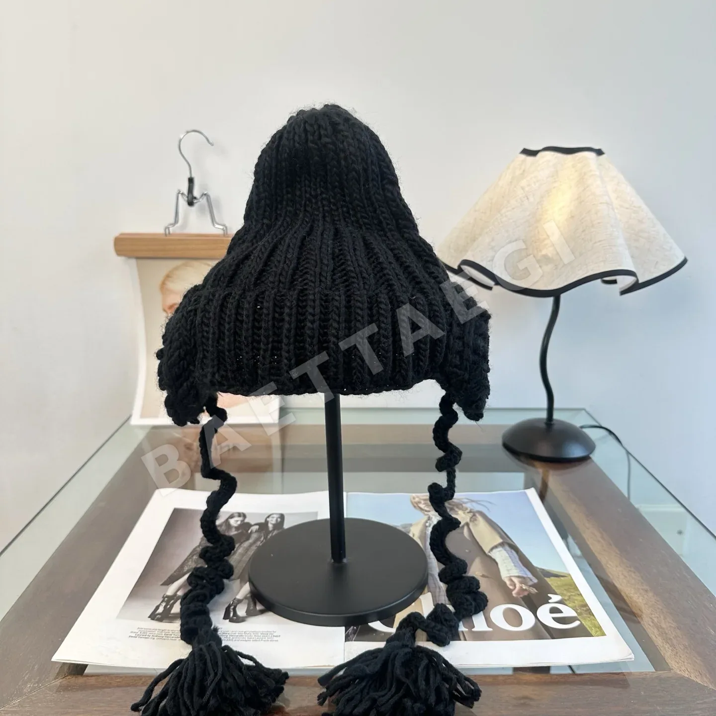 샤넬 니트 비니 모자 상세 이미지 9
