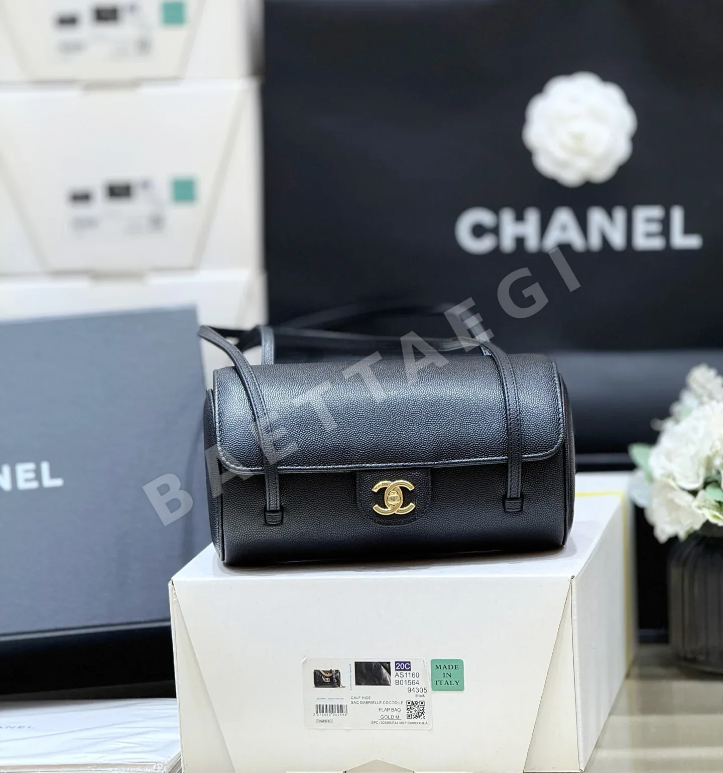 샤넬 프레피 볼링백 AS6143 상세 이미지 3