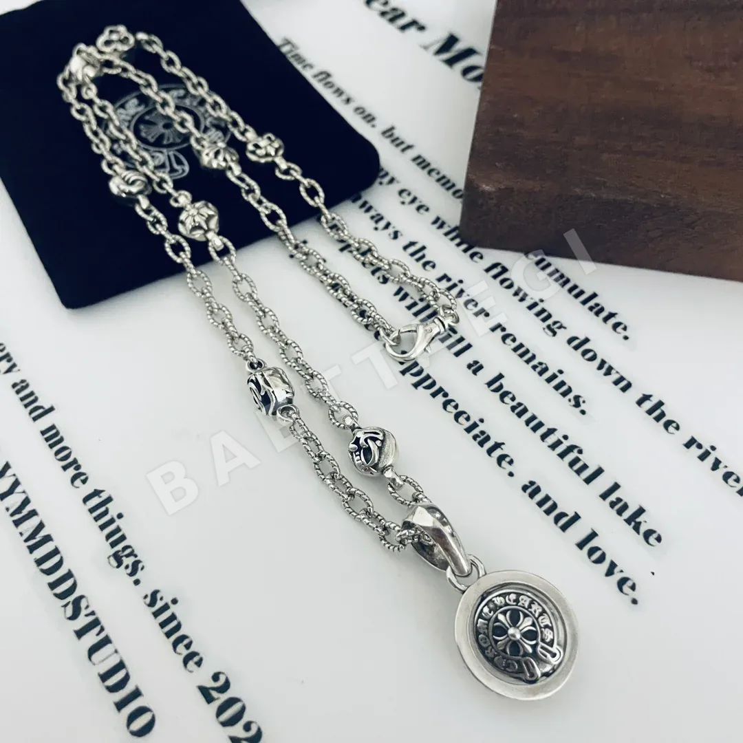 크롬하츠 클래식 레트로 블레이드 펜던트 목걸이 127268