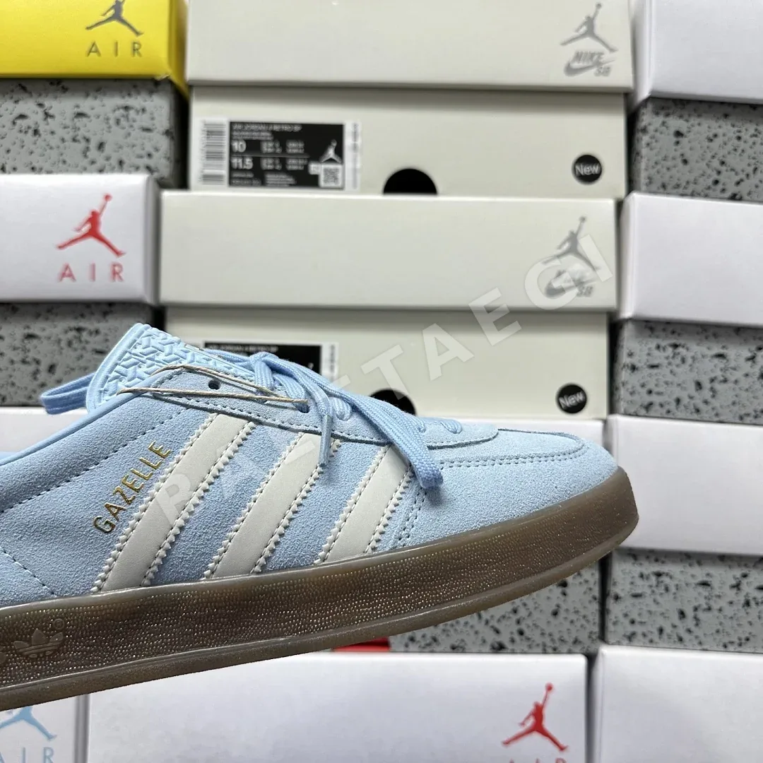 아디다스 [GOD] 가젤 인도어 JI2717 200824 Adidas Gazelle Indoor Clear Sky Off White 상세 이미지 9