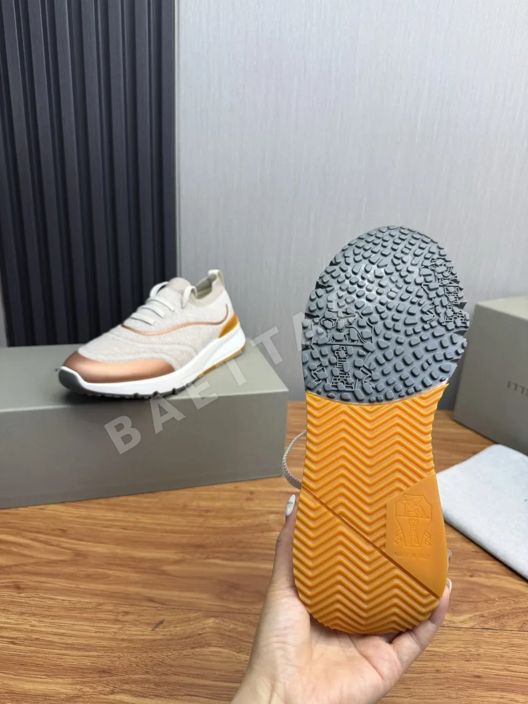 브루넬로쿠치넬리 남성용 캐주얼 스포츠 슈즈 신발 상세 이미지 11