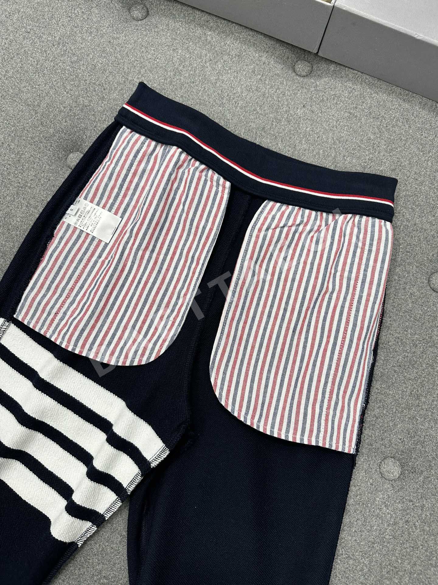 톰브라운 그레이 남성 면 바지 상세 이미지 9