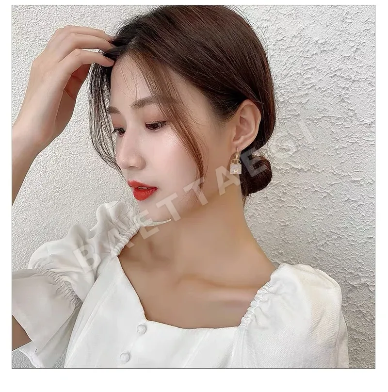 에르메스 H 장식 골드 귀걸이 상세 이미지 7