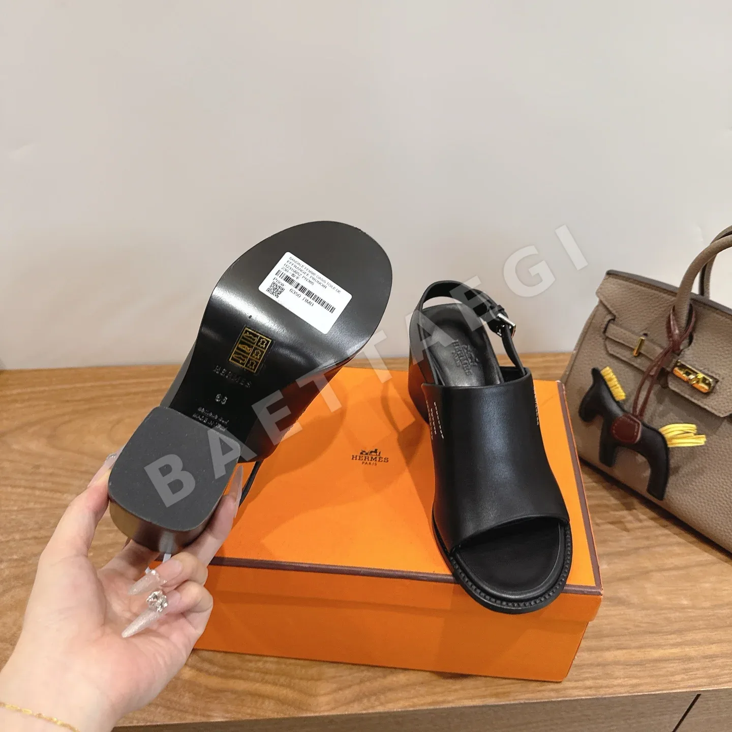 에르메스 메이리스 70 샌들 상세 이미지 9