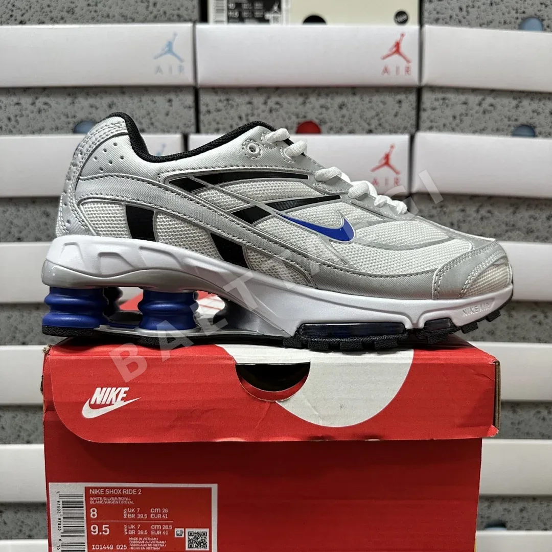 나이키 [WM] 샥스 IO1449-025 201360 Nike Shox Ride 2 Photon Dust Metallic Silver Navy