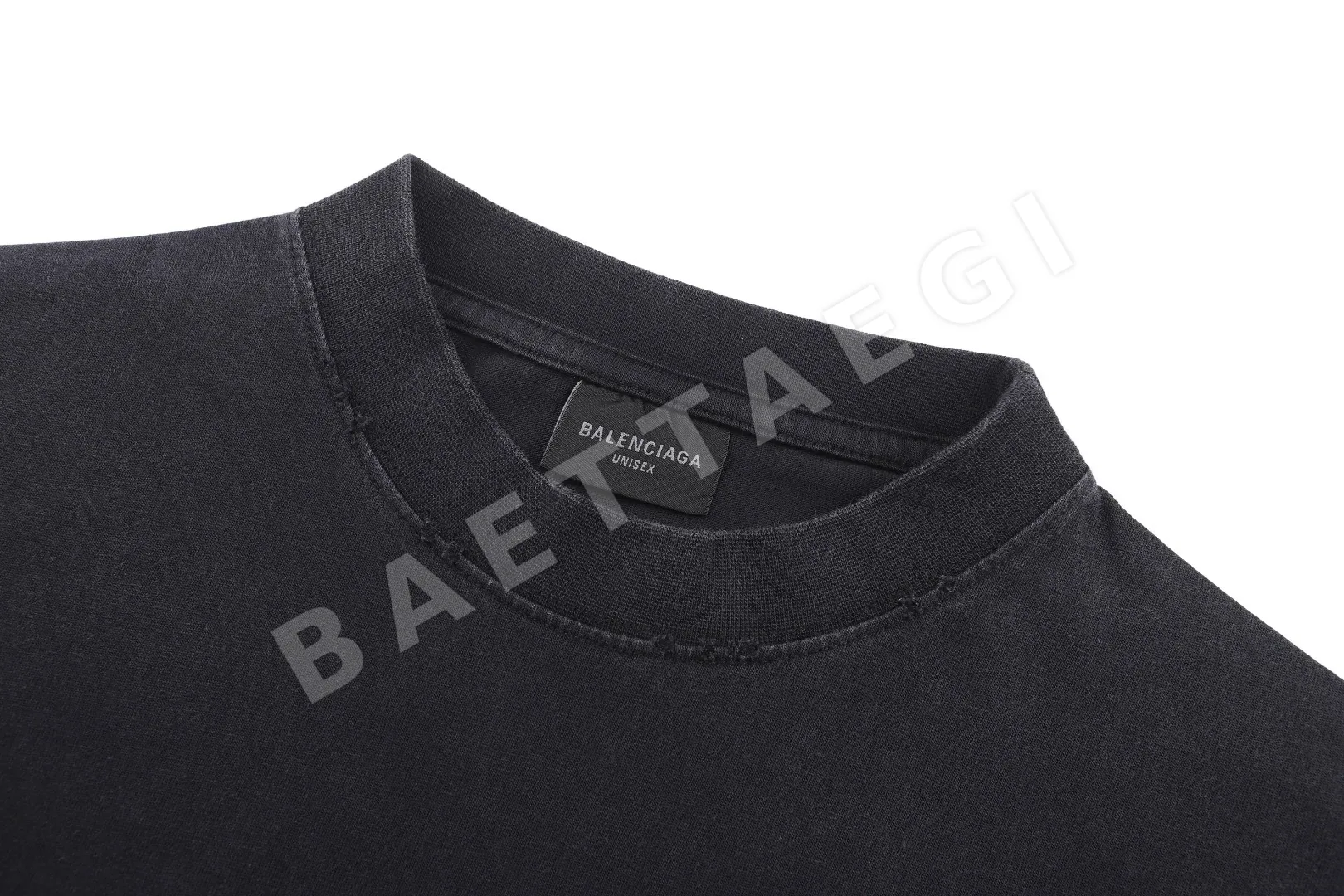 발렌시아가 멜팅 프린트 남성 반팔 티셔츠 상세 이미지 3