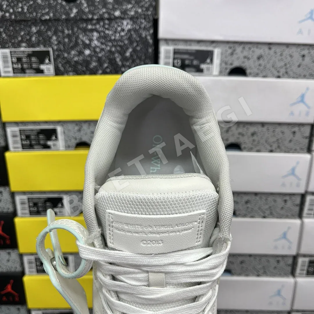 오프화이트 아웃 오브 오피스 OOO 로우 탑스 아이보리 블루 202404 Off White Out Of Office OOO Low Tops 상세 이미지 6