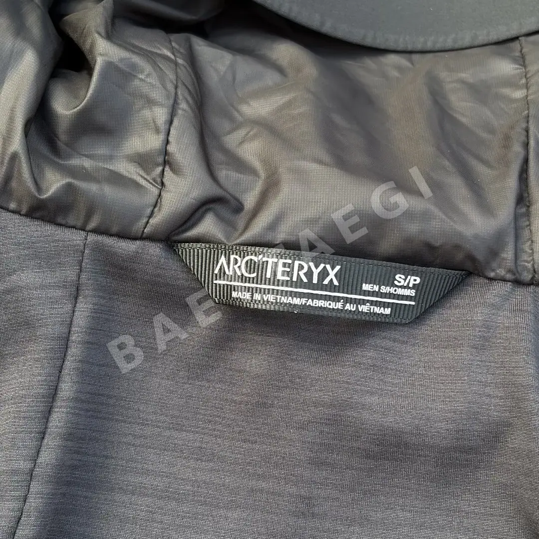 아크테릭스 [TZ] 솔라노 후디 쉘 자켓 후드 바람막이 블랙 실버 200163 Arc'teryx Solano Hoodie Shell Jacket 상세 이미지 12