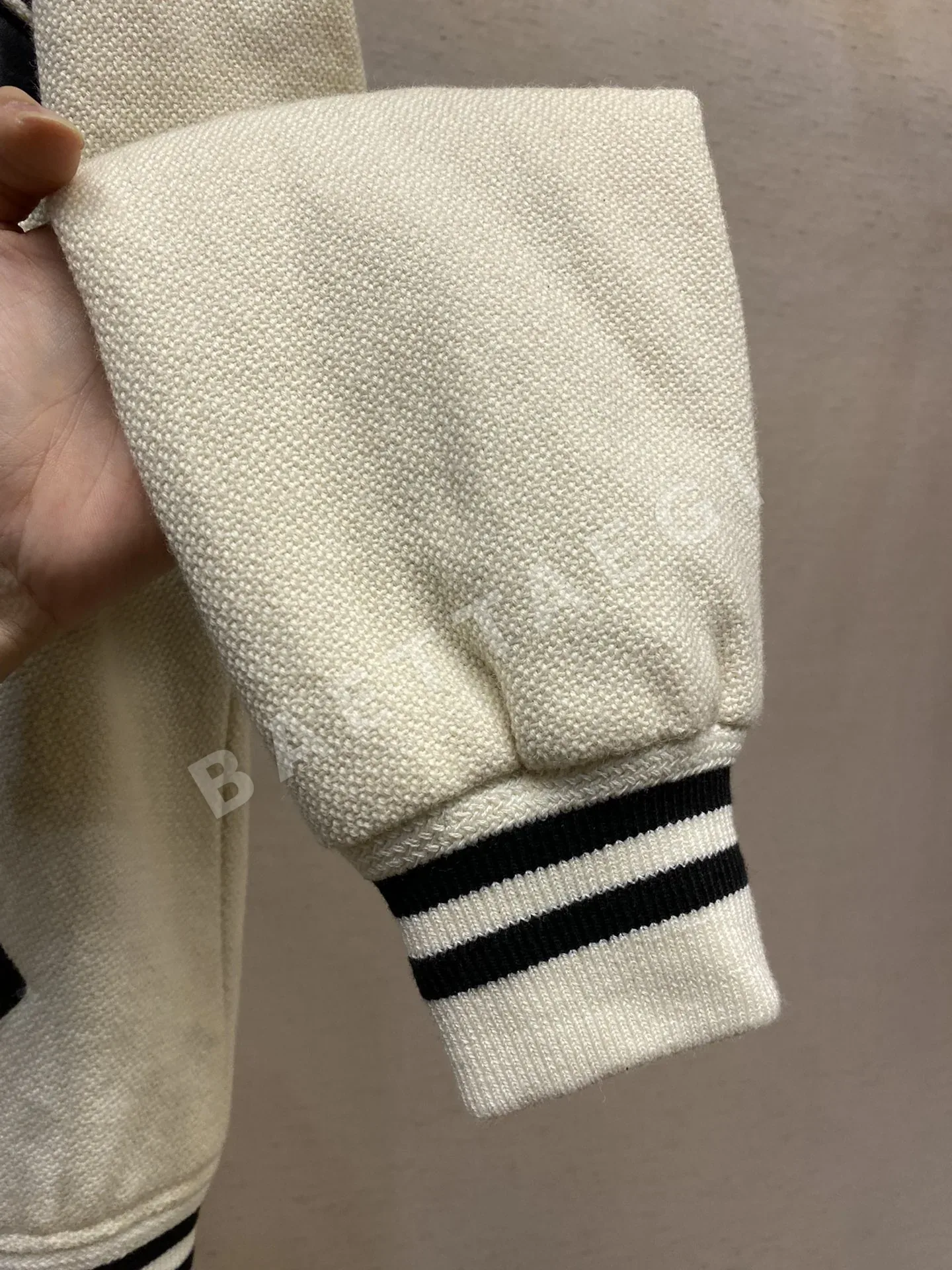생로랑 패치워크 울 혼방 남성 자켓 상세 이미지 7