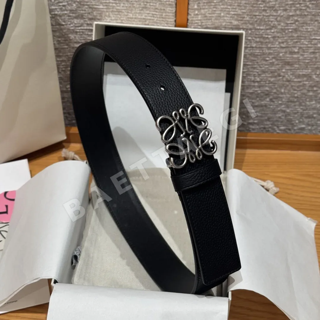 로에베 아나그램 버클 가죽 벨트 상세 이미지 6
