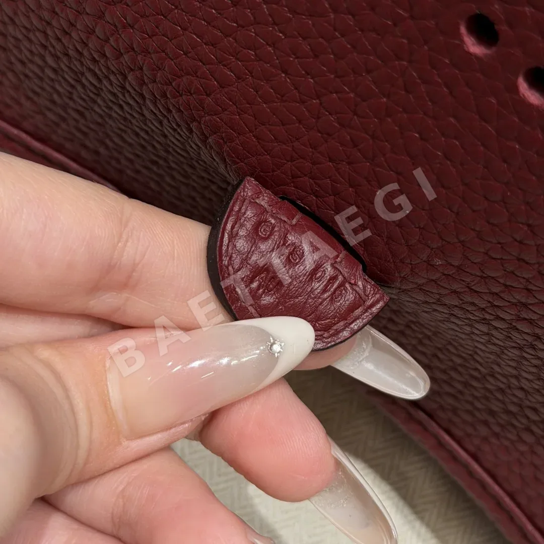 에르메스 에블린 레드 크레망스 가방 상세 이미지 9