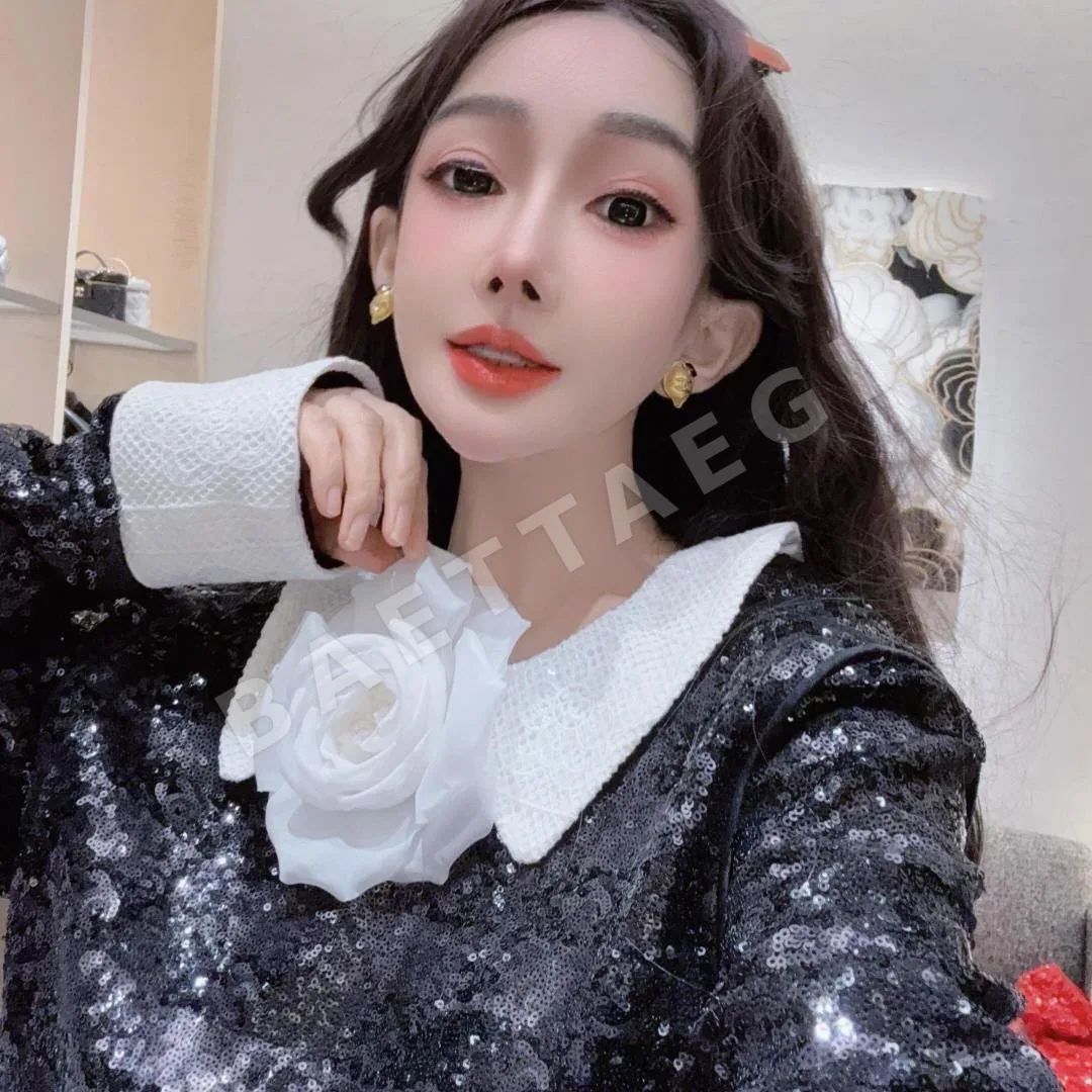 샤넬 더블 C 레몬 옐로우 진주 귀걸이 상세 이미지 3