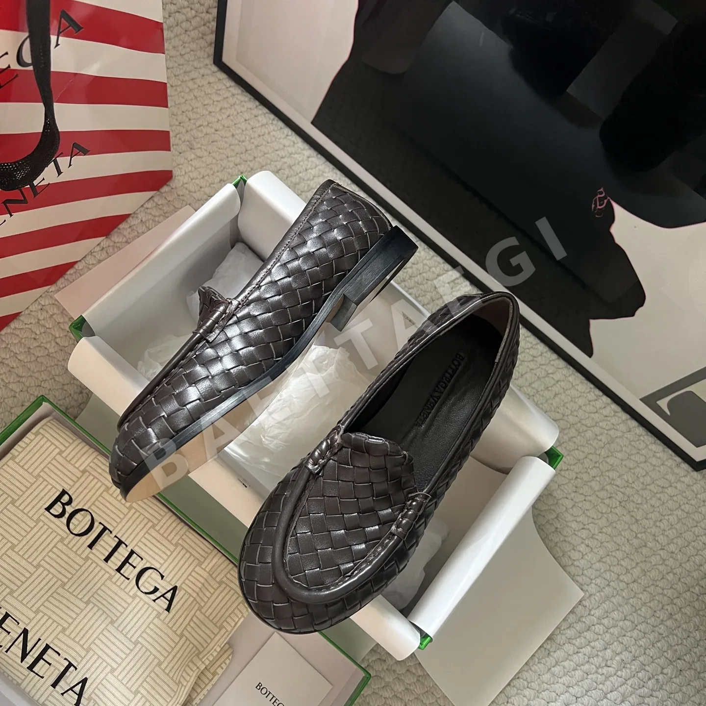 보테가베네타 시렌치오 우븐 로퍼 상세 이미지 2