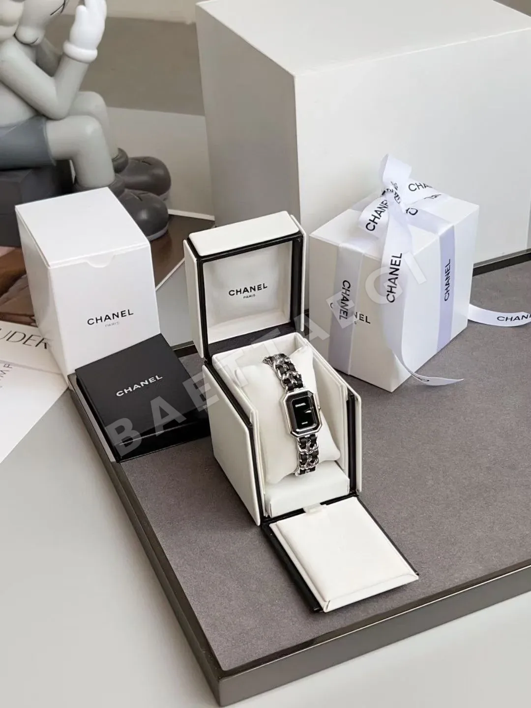 샤넬 프리미에르 BV공장 블랙 골드 S M L 사이즈 여성 시계 레플리카 44725 Chanel