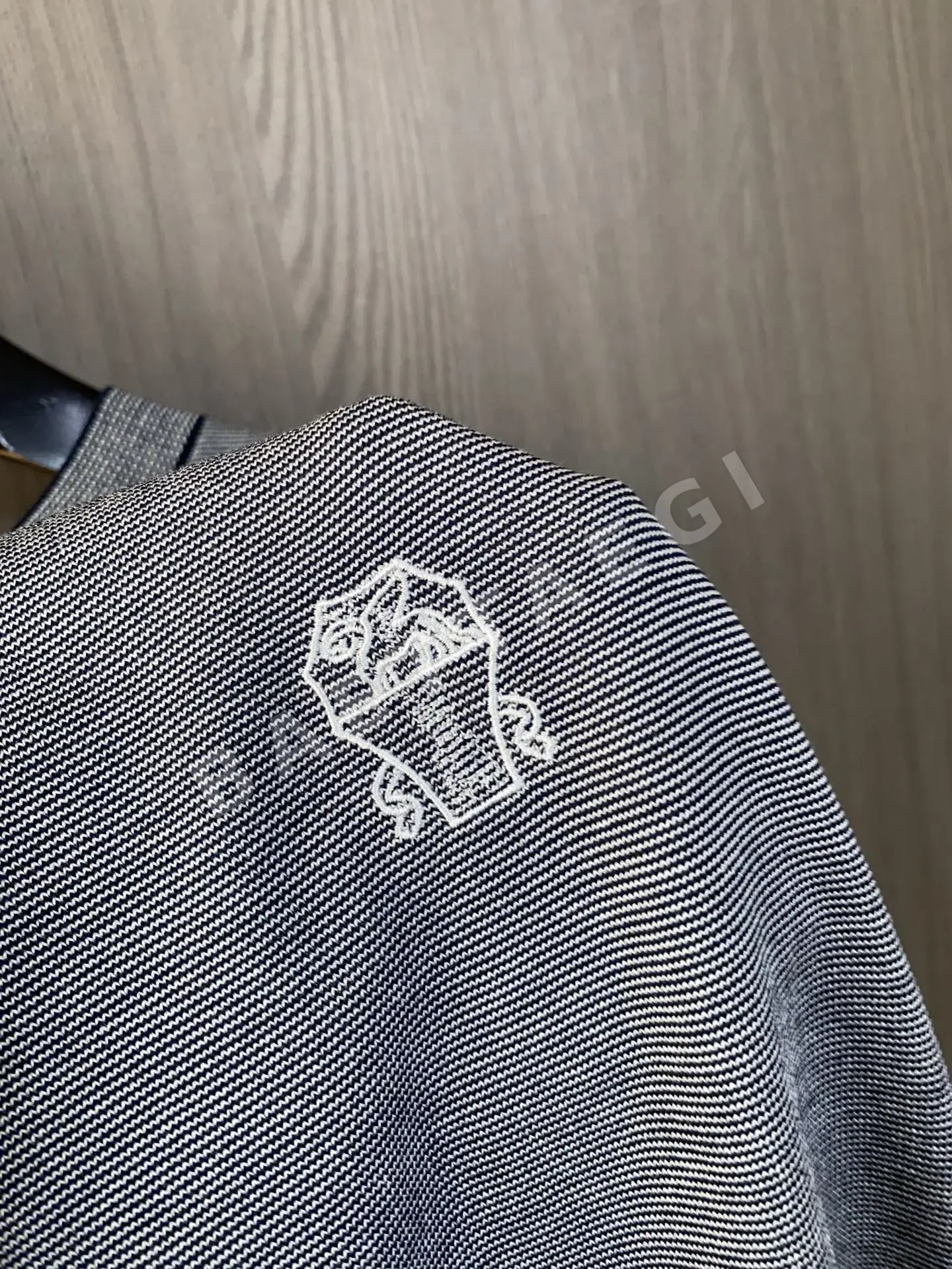 브루넬로쿠치넬리 남성 심플 크루넥 코튼 반팔 티셔츠 상세 이미지 6