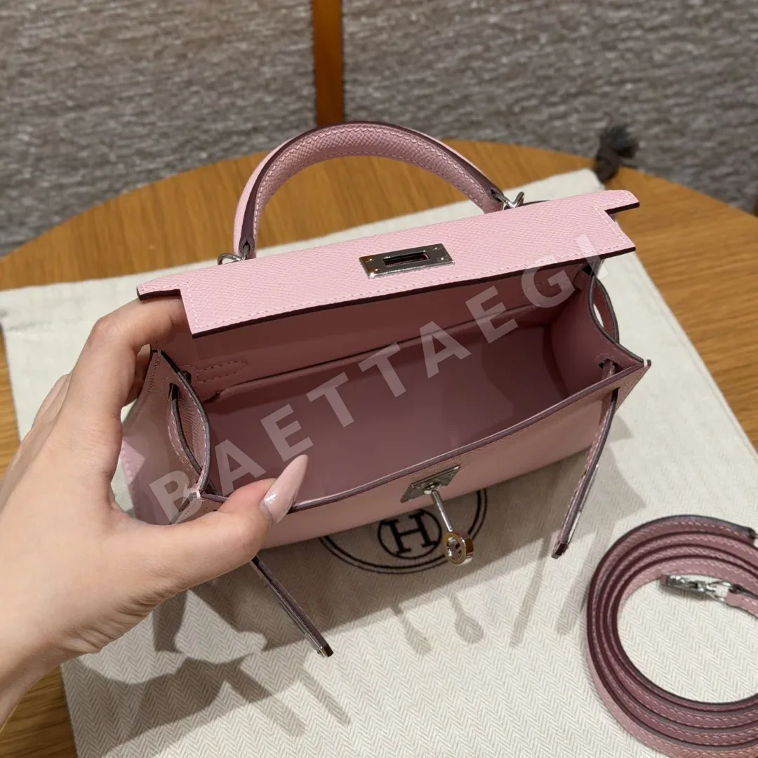 에르메스 켈리미니 2 엡솜 가죽 가방 상세 이미지 6